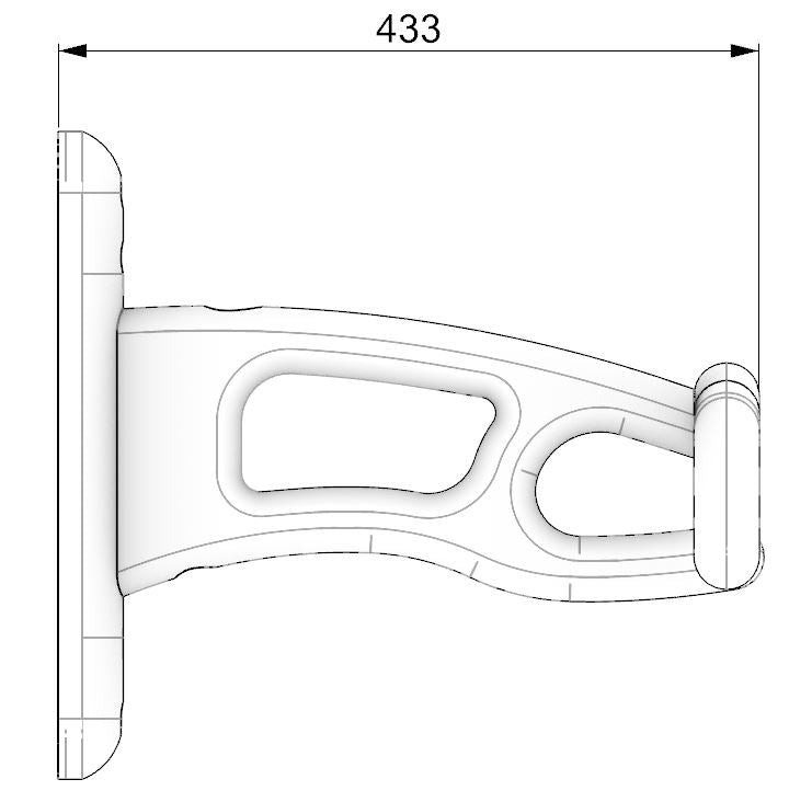 Snake Station - Estación de pull-up con espaciador de pared