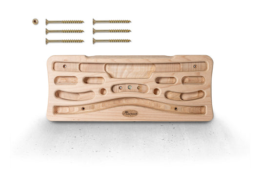 Kraxlboard Classic - Inexpensive and expandable. Our hangboard for the ambitious climber