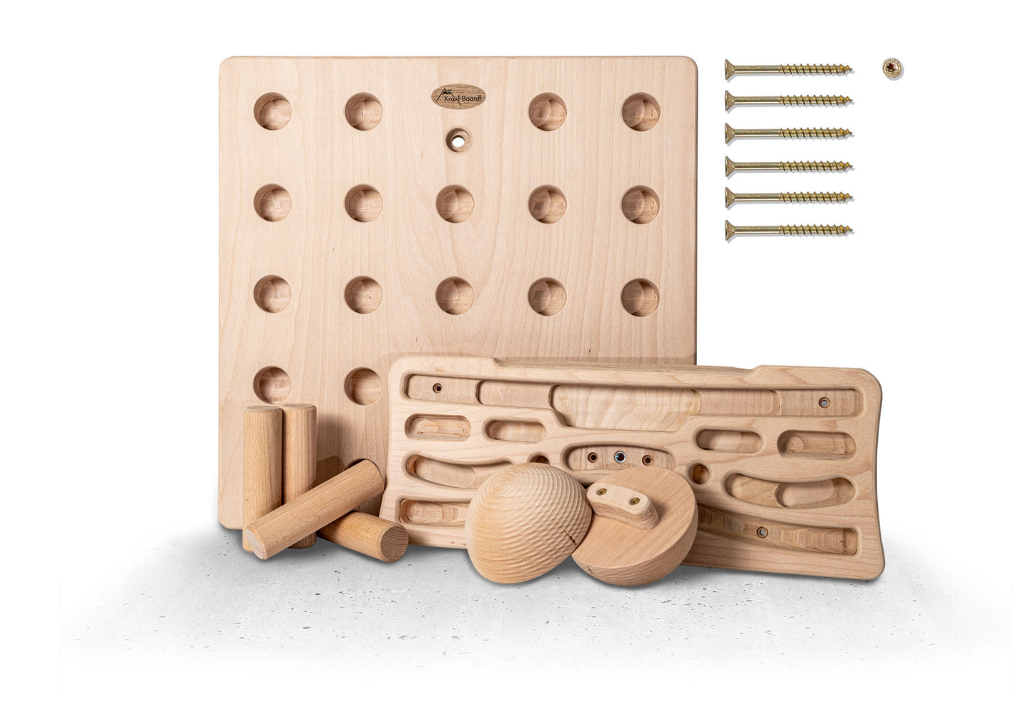 Kraxlboard Classic, Pegboard & Sloper Set – Unser Profi-Dreierpack im Sparset