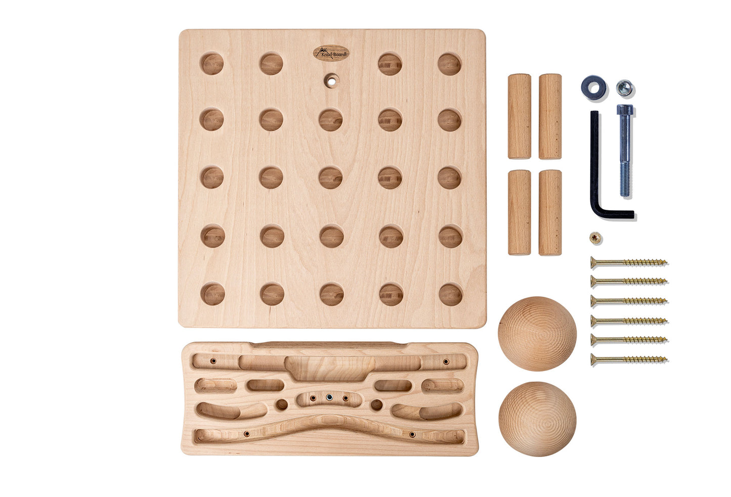 Kraxlboard Classic, Pegboard & Sloper Set – Unser Profi-Dreierpack im Sparset