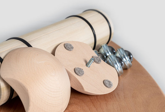 Coreboard Advanced Set - planche d'équilibre, planche de fitness en bois pour l'entraînement du core et thérapeutique