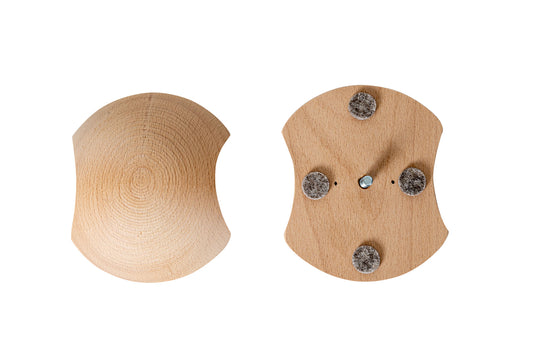 Hemisferios para el tablero central, 1 par