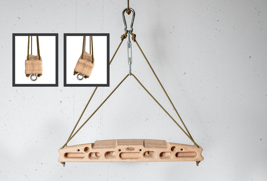 Kraxlboard To Go - The compact and versatile hangboard for on the go