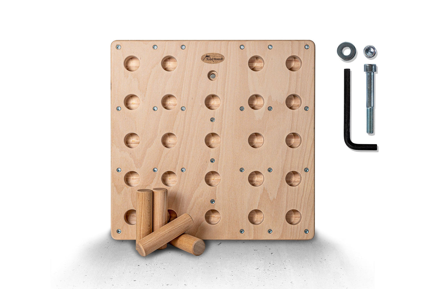 Clip-on combination pegboard - for the Kraxlboard Classic, Xtreme and Rock
