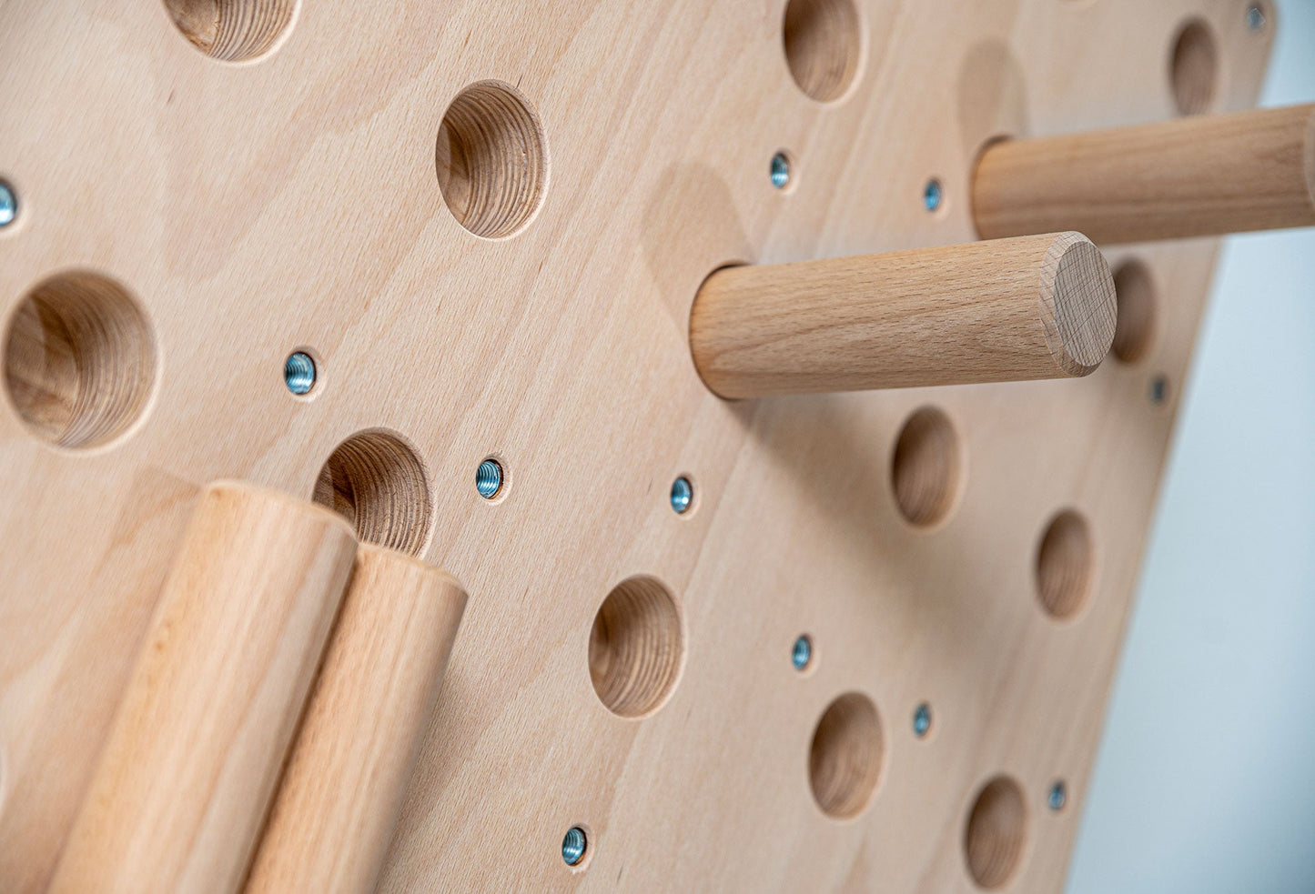 Combination pegboard - for mounting on the wall