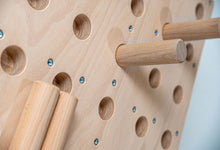 Load image into Gallery viewer, Clip-on combination pegboard - for the Kraxlboard Classic, Xtreme and Rock
