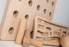 Charger l&#39;image dans la galerie, Kraxlboard Classic, Pegboard &amp; Sloper Set - Notre pack professionnel de trois en set économique

