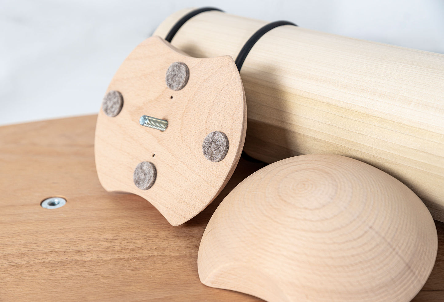 Coreboard Advanced Set:tabla de equilibrio, tabla de fitness de madera para entrenamiento básico y terapéutico