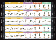 Charger l&#39;image dans la galerie, Coreboard Advanced Set - planche d&#39;équilibre, planche de fitness en bois pour l&#39;entraînement du core et thérapeutique
