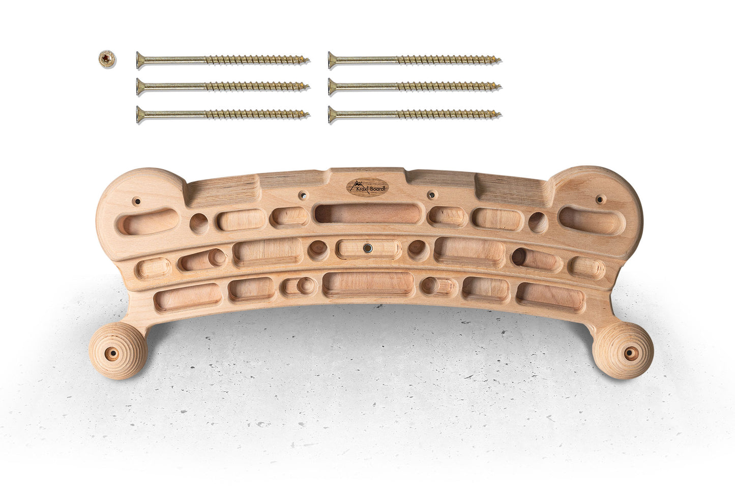 Kraxlboard Rock - Notre kit complet à prix réduit pour les débutants et les professionnels. Grand choix de poignées et extensible