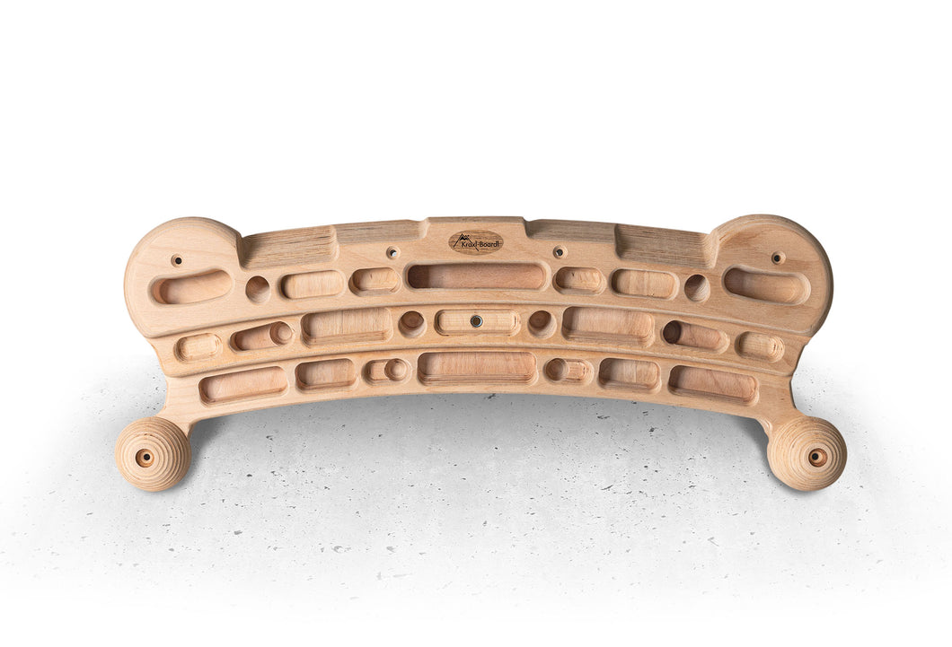 Kraxlboard Rock:nuestro paquete completo para principiantes y profesionales. Amplia selección de agarre y ampliable.